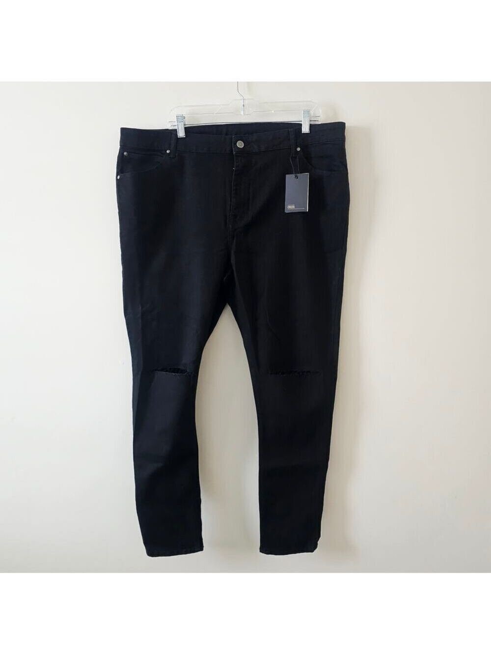 Asos Black Men Jeans Size 44x34